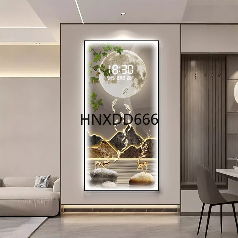 Interior Design Remote - Steckmodell mit Licht und Fernbedienung, Wohnzimmerdekoration,