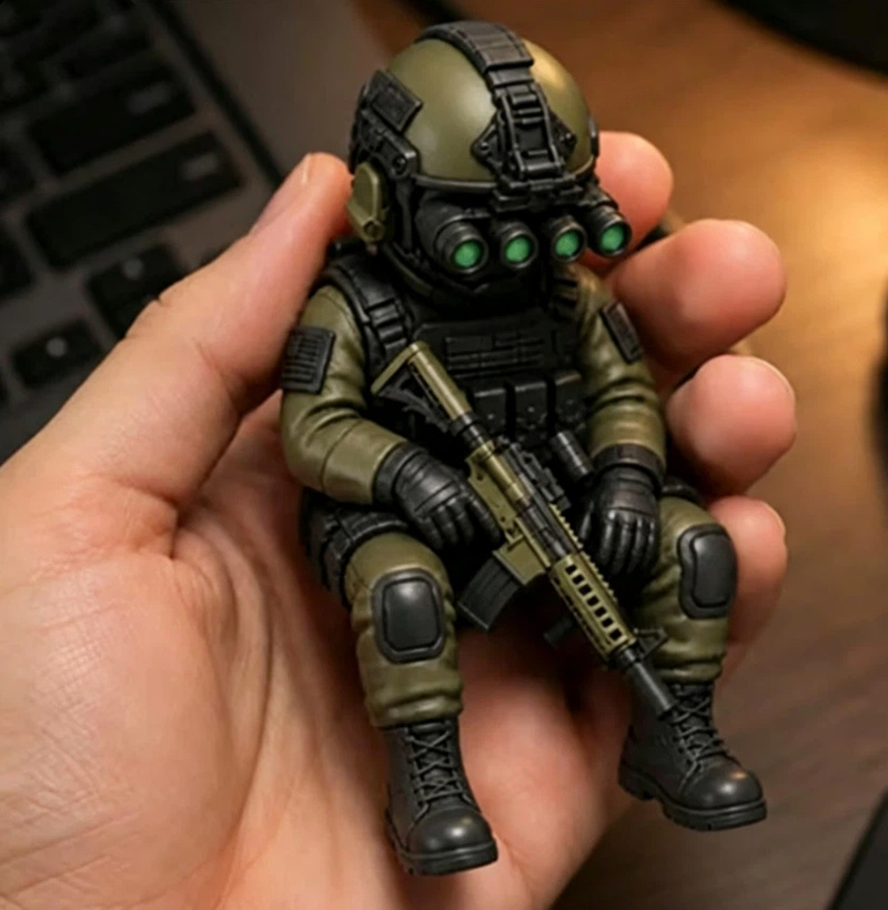 Taktische Mini-Soldatenfigur O – Interior Design Apartment Bewertung und Preis