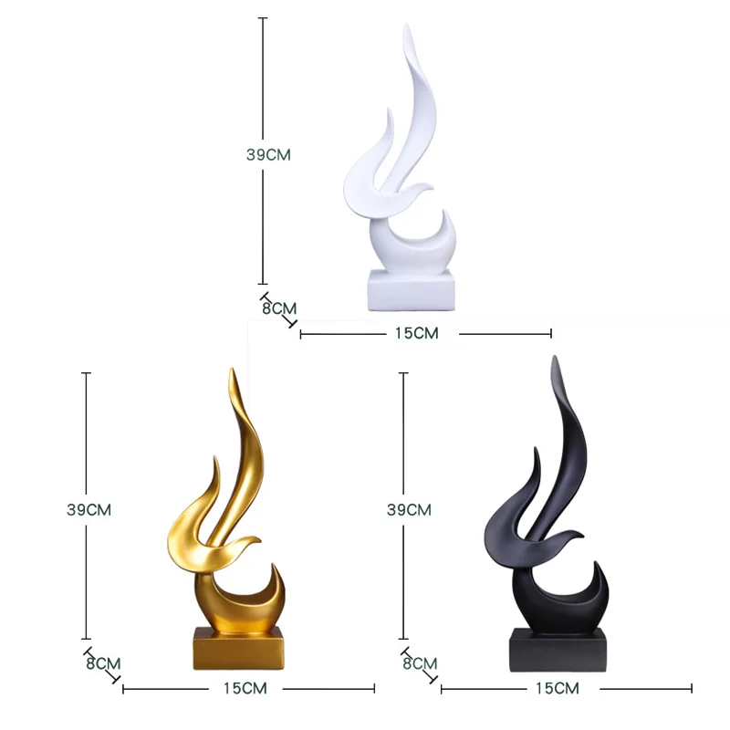 Kreative Flamme Vogel Statuen  – Interior Design Apartment Bewertung und Preis
