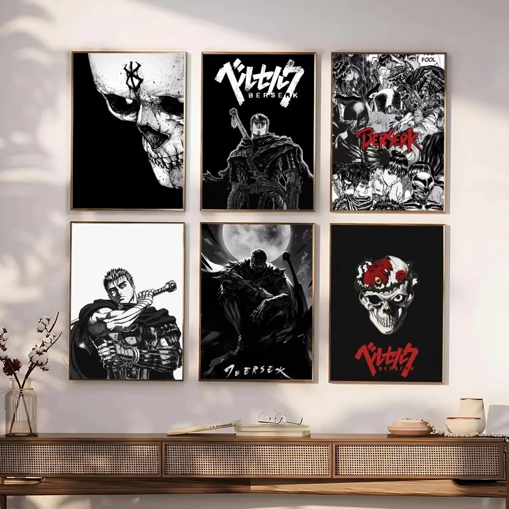 Anime B-berserk Poster, Papier – Interior Design Apartment Bewertung und Preis