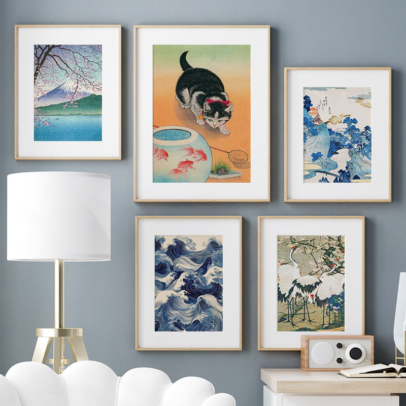 Japanische Katsushika Hokusai  – Interior Design Apartment Bewertung und Preis