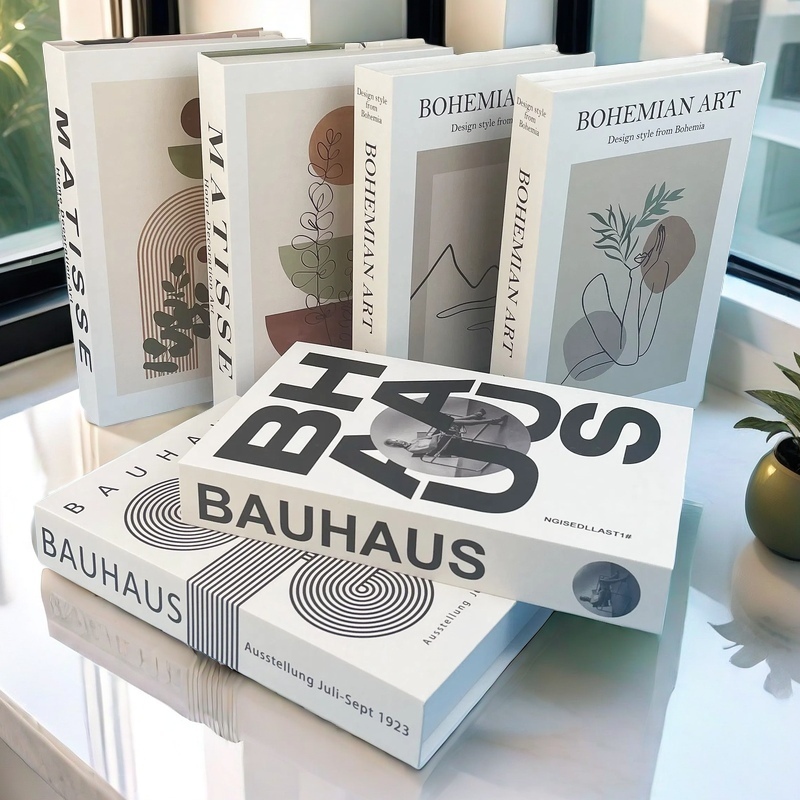 Boho Monet dekorative Bücher L – Interior Design Apartment Bewertung und Preis